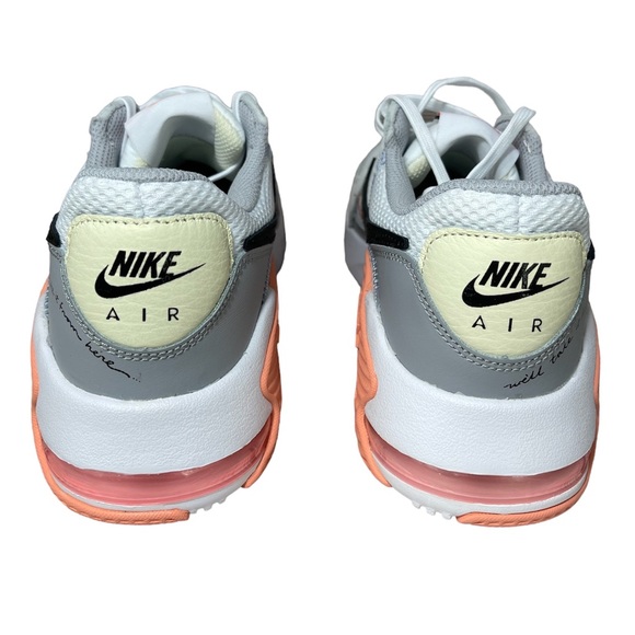 ⚡️SOLD⚡️Nike Air Max Excee Sneakers White Black Coral Pink Shoes women US Size 8 - Picture 8 of 16